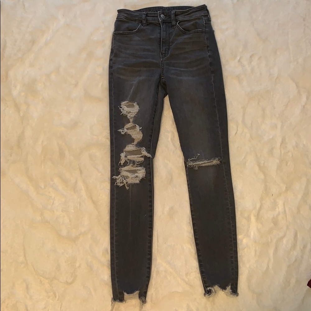 american eagle size 0 jeans
